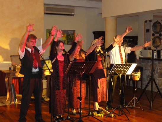 Hochzeit in "Villa Medici" in Mingolshein mit der Band "Five for Fun"